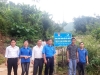 Huyện đoàn Nậm Pồ khánh thành công trình thanh niên “Thắp sáng đường quê”
