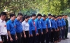 Đoàn đại biểu dự Đại hội đại biểu Hội Liên hiệp Thanh niên Việt Nam tỉnh Điện Biên, lần thứ V dâng hương, tưởng niệm các anh hùng liệt sĩ