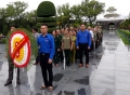 Đoàn công tác Hội Cựu TNXP tỉnh Hà Nam, viếng nghĩa trang liệt sỹ A1