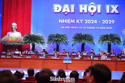 Đại hội Đại biểu toàn quốc Hội LHTN Việt Nam  khóa IX, nhiệm kỳ 2024 - 2029 bước vào ngày làm việc đầu tiên