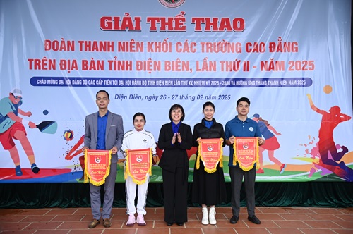 Giải thể thao Đoàn thanh niên khối các trường Cao đẳng trên địa bàn tỉnh Điện Biên lần thứ II - năm 2025